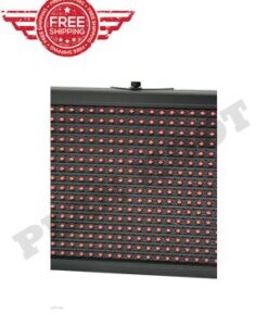 Red 40X8 Inch Semi Outdoor LED Scrolling Programmable Sign USB Wifi Mobile App 