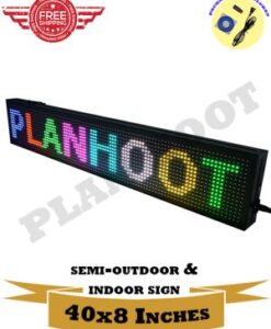 .7M LONG USB LED Sign Scrolling Message  RED P10 Display PHONE PROGRAMMABLE