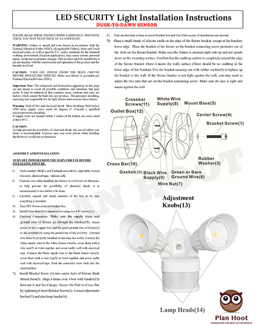 Dusk To Dawn Photocell Sensor