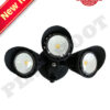 30W Photocell Dusk to Dawn Security Light Black