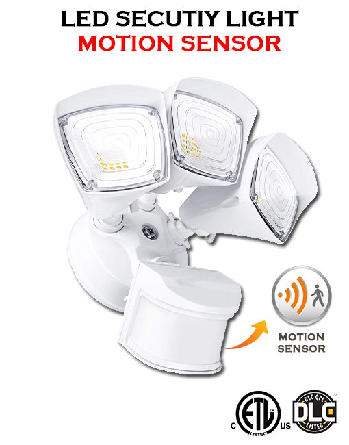 LED Motion Sensor Security Light