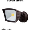 40 Watt LED Security Flood Light with Photocell Dusk to Dawn Sensor