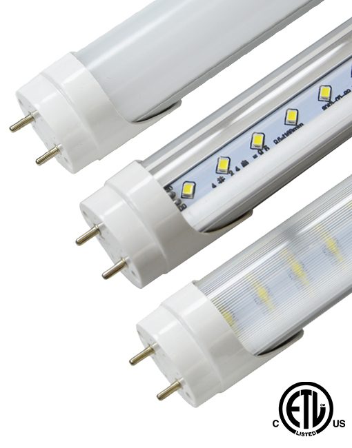 G13 4 Feet 22W ETL Listed Clear Milky Striped 6500K LED Tube Light