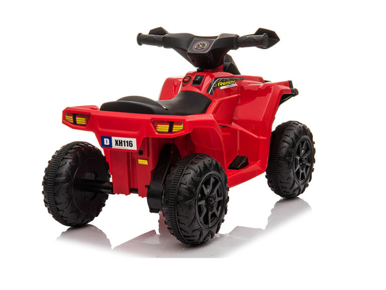 pink racing quad 6v ride on charger